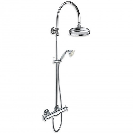 Cristina Classic Lines Londra Wall Mounted Shower Thermostatic Mixer