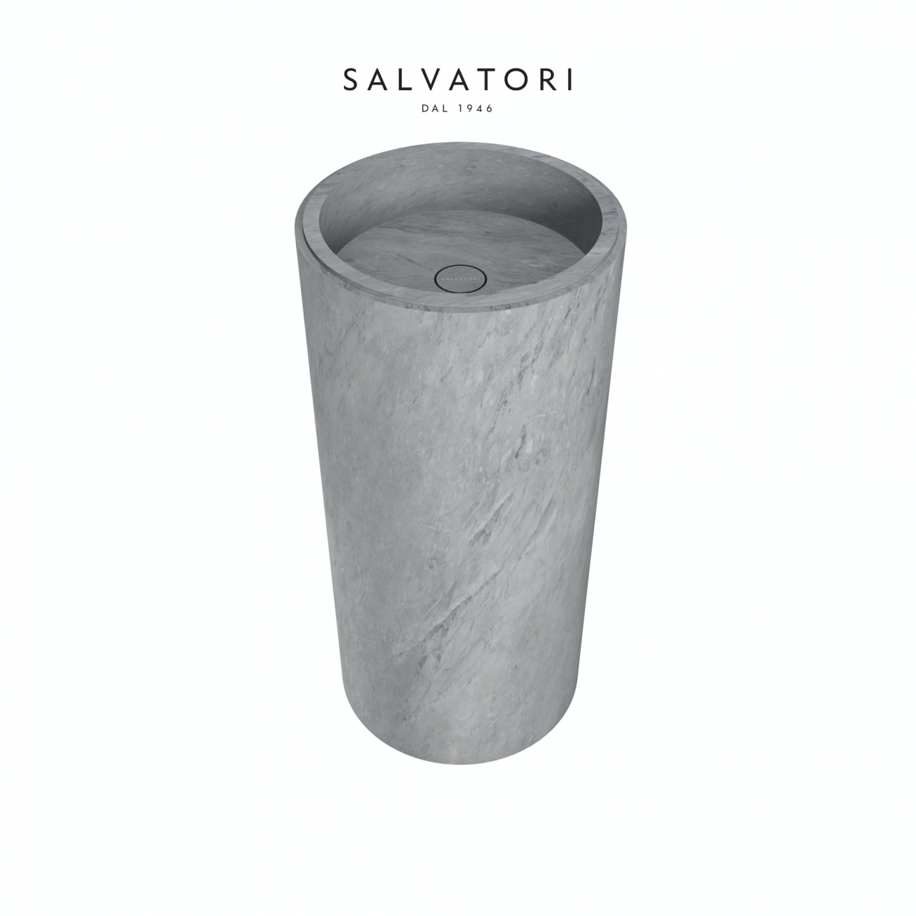 Salvatori Adda Freestanding Sink Smooth Stone