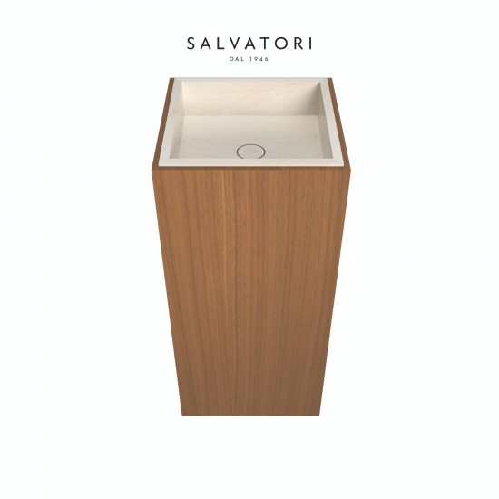 Salvatori Adda Freestanding Sink Walnut 41X41