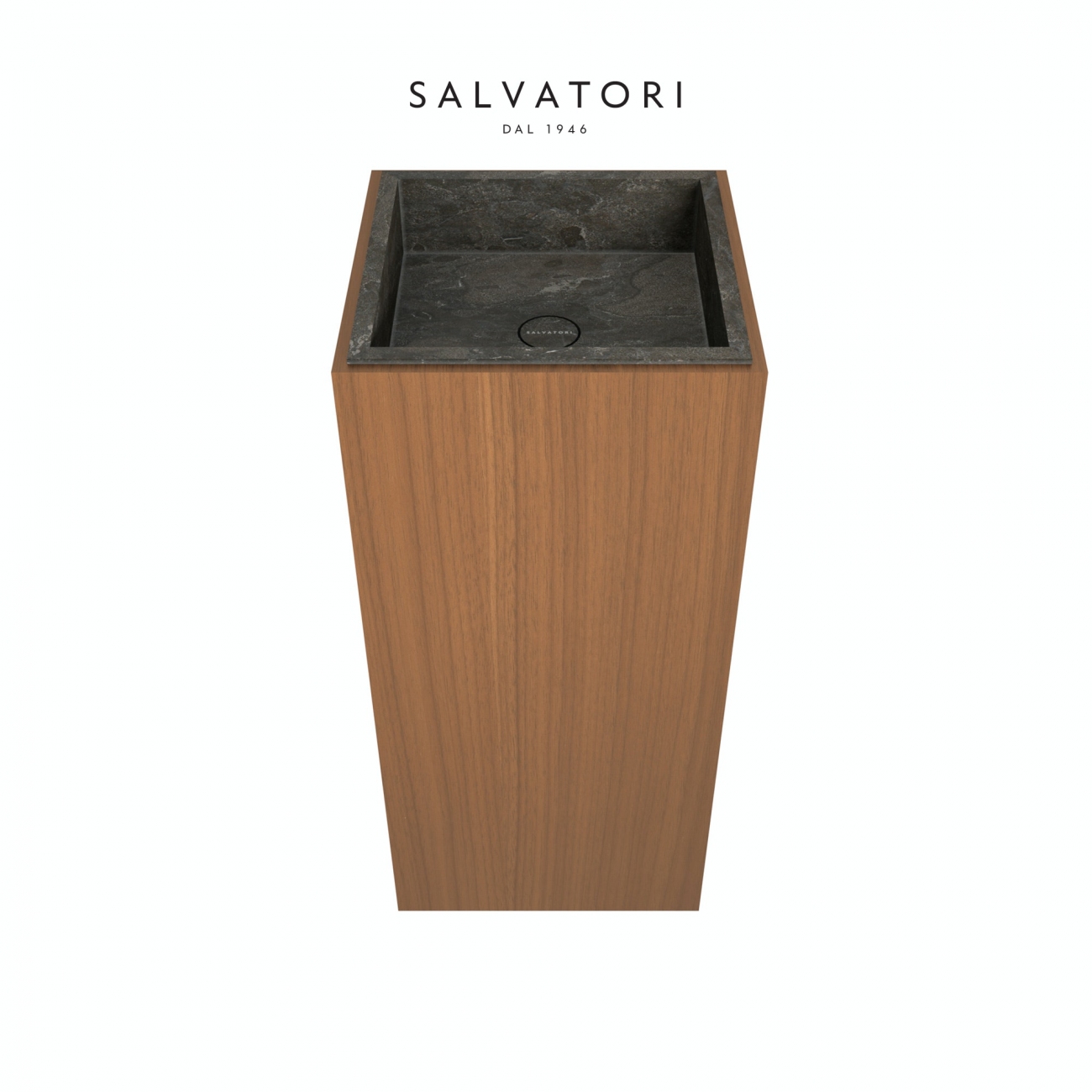 Salvatori Adda Freestanding Sink Walnut 41X41