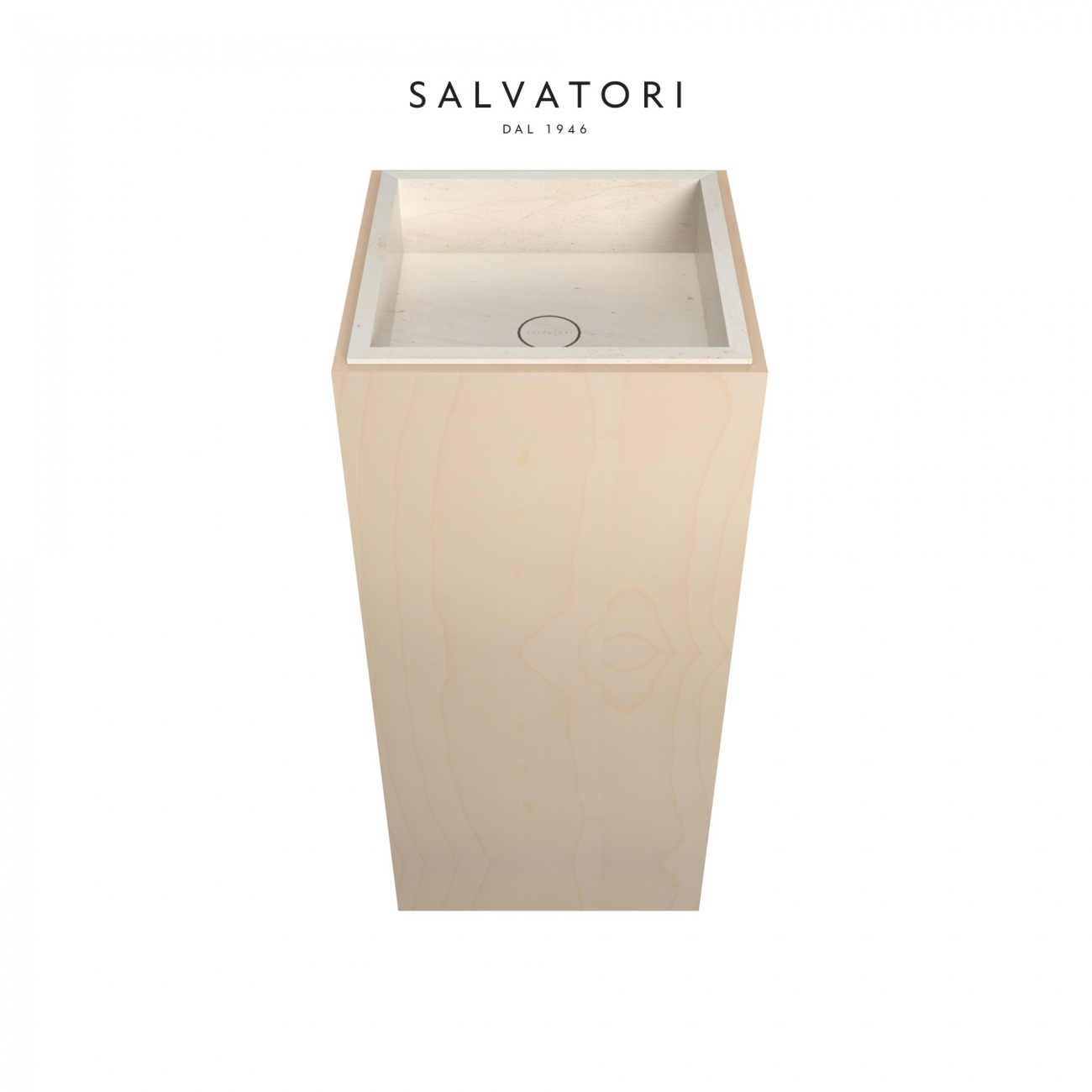 Salvatori Adda Lavabo Freestanding Acero 41X41