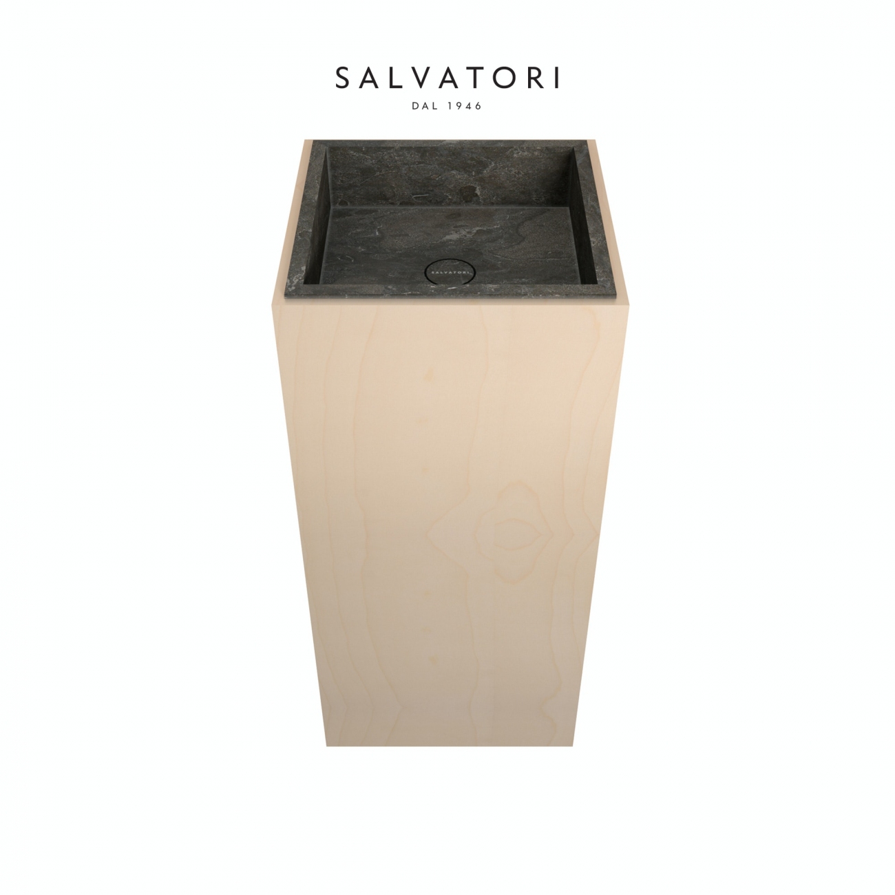 Salvatori Adda Freestanding Sink Acero 41X41