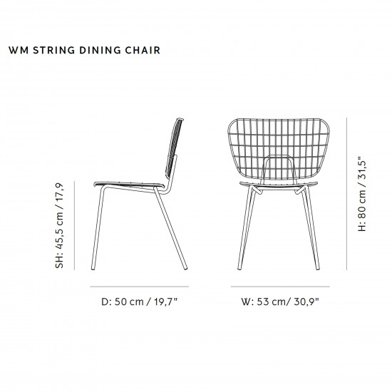Menu WM String Dining Chair
