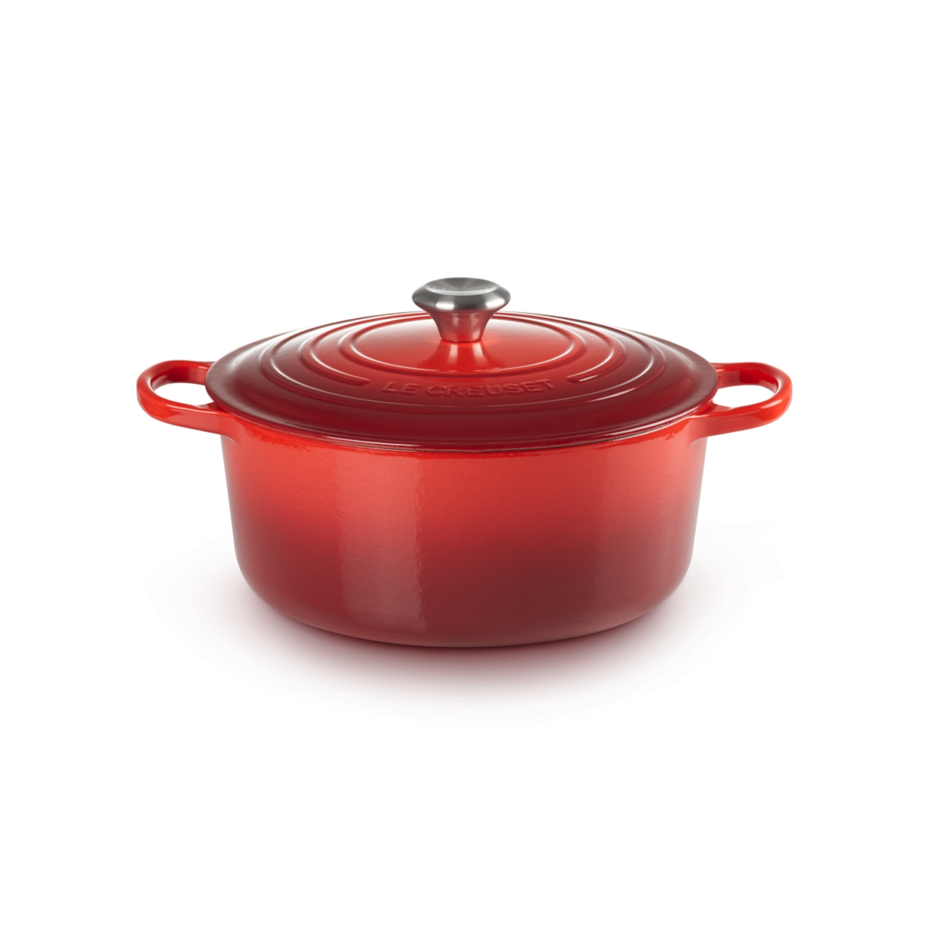 LE CREUSET Heart Shaped Cocotte Enamel Cast Iron Dutch Oven Red From Japan
