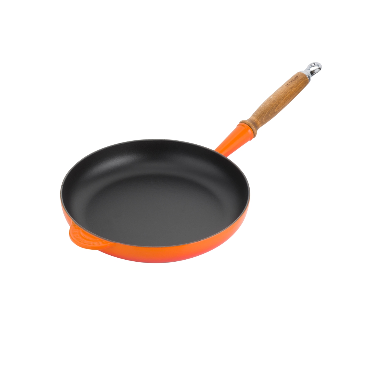 Frying Pan, 10CM Casting Iron Pan with Wood Handle Egg Frying Pan Skillet  Mini Flat Bottomed Pancake Pan Cookware Kitchen Utensils