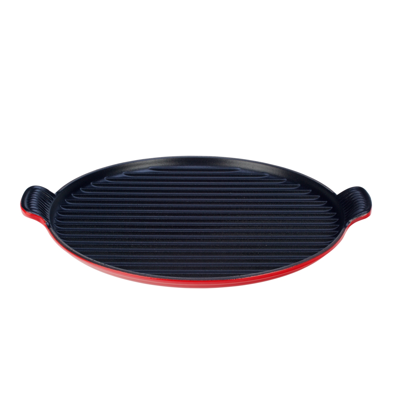 Le Creuset Round Grill Extralarge 32 cherry