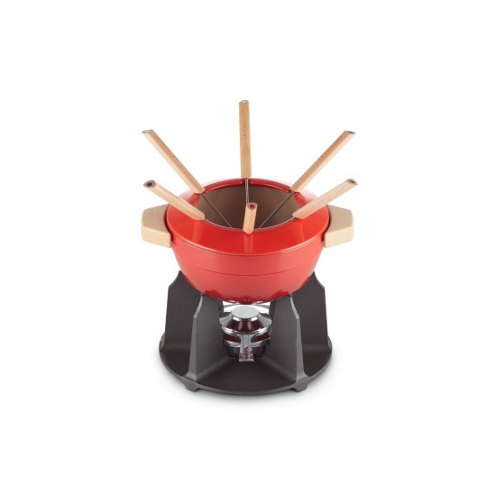 Le Creuset Fondue with wooden handle