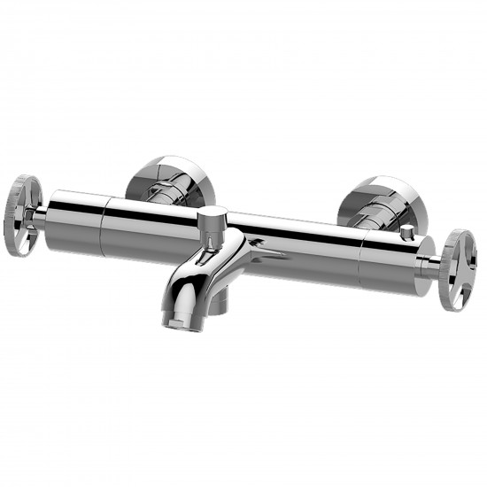 Graff Harley wall mounted thermostatic bath group