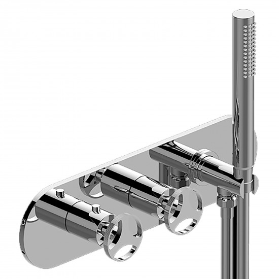 Graff Harley wall mounted thermostatic shower group