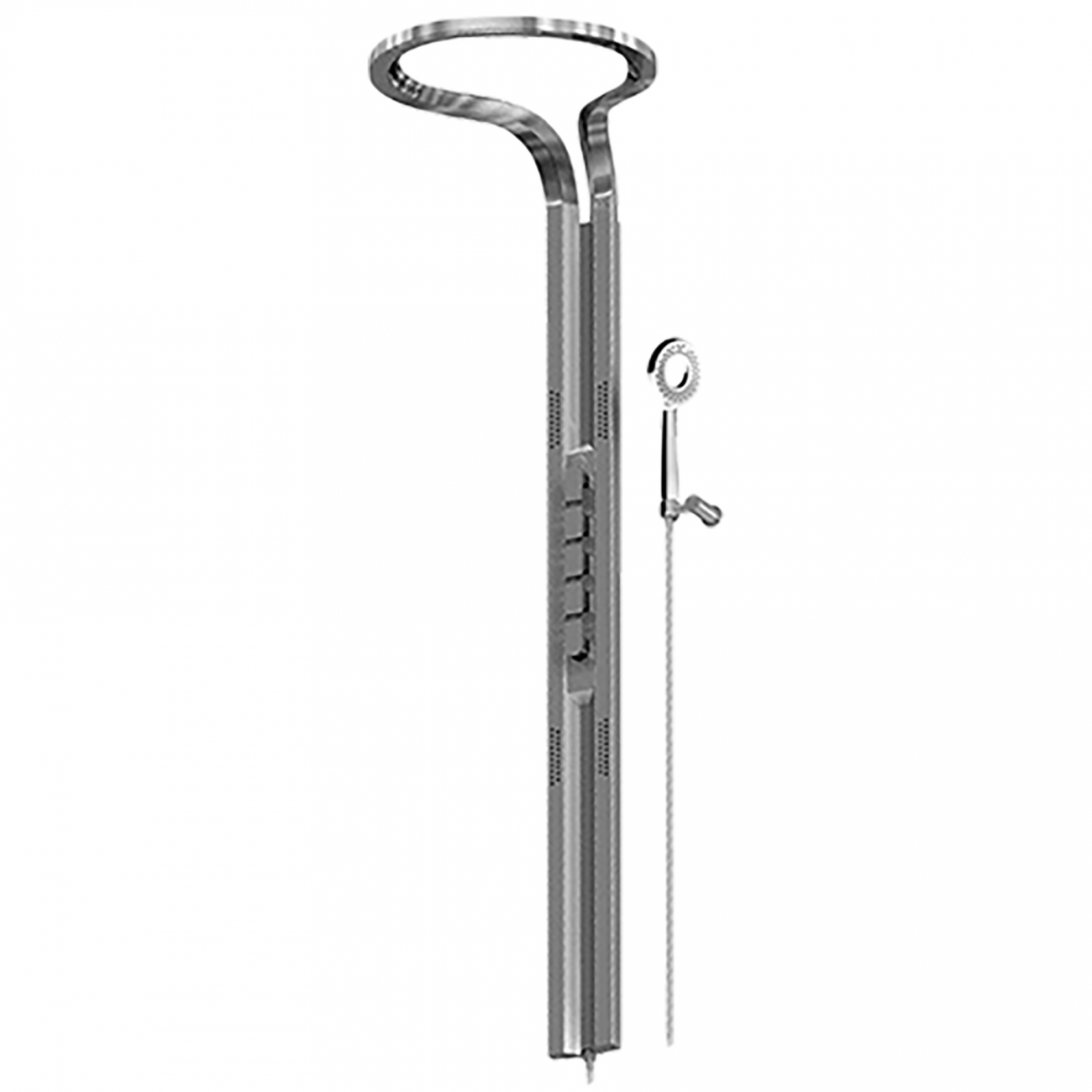 Graff Ametis wall mounted thermostatic shower column