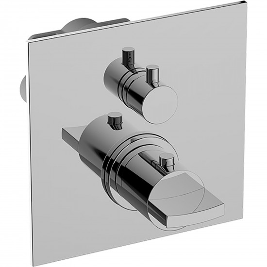 Graff Lun wall mounted thermostatic
