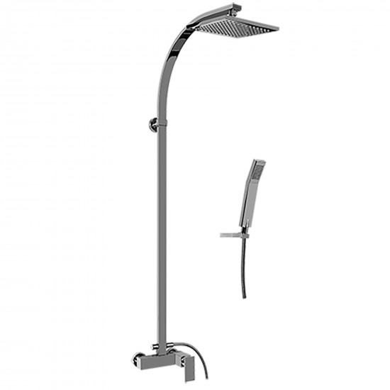 Graff Solar wall mounted shower group