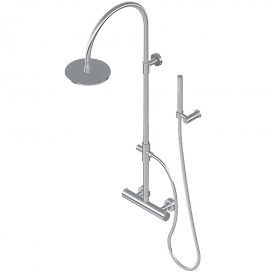 Graff Phase wall mounted thermostatic shower column