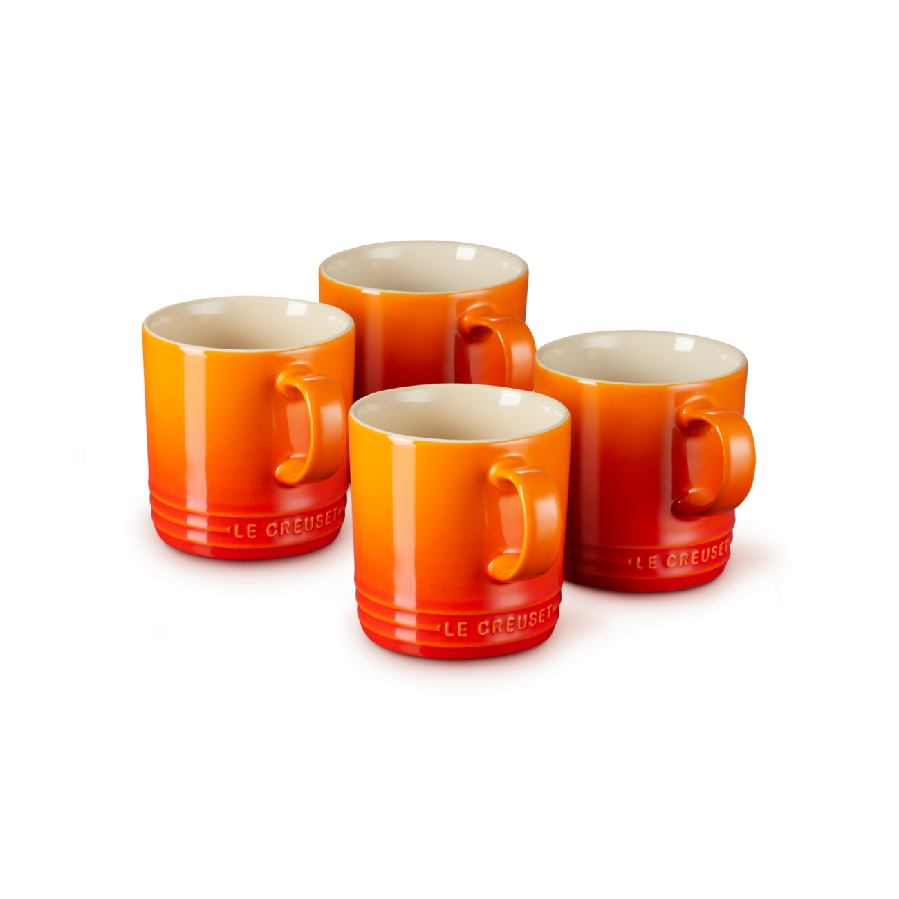Rengør soveværelset Duftende Array af Le Creuset Set 4 Mug London Orange