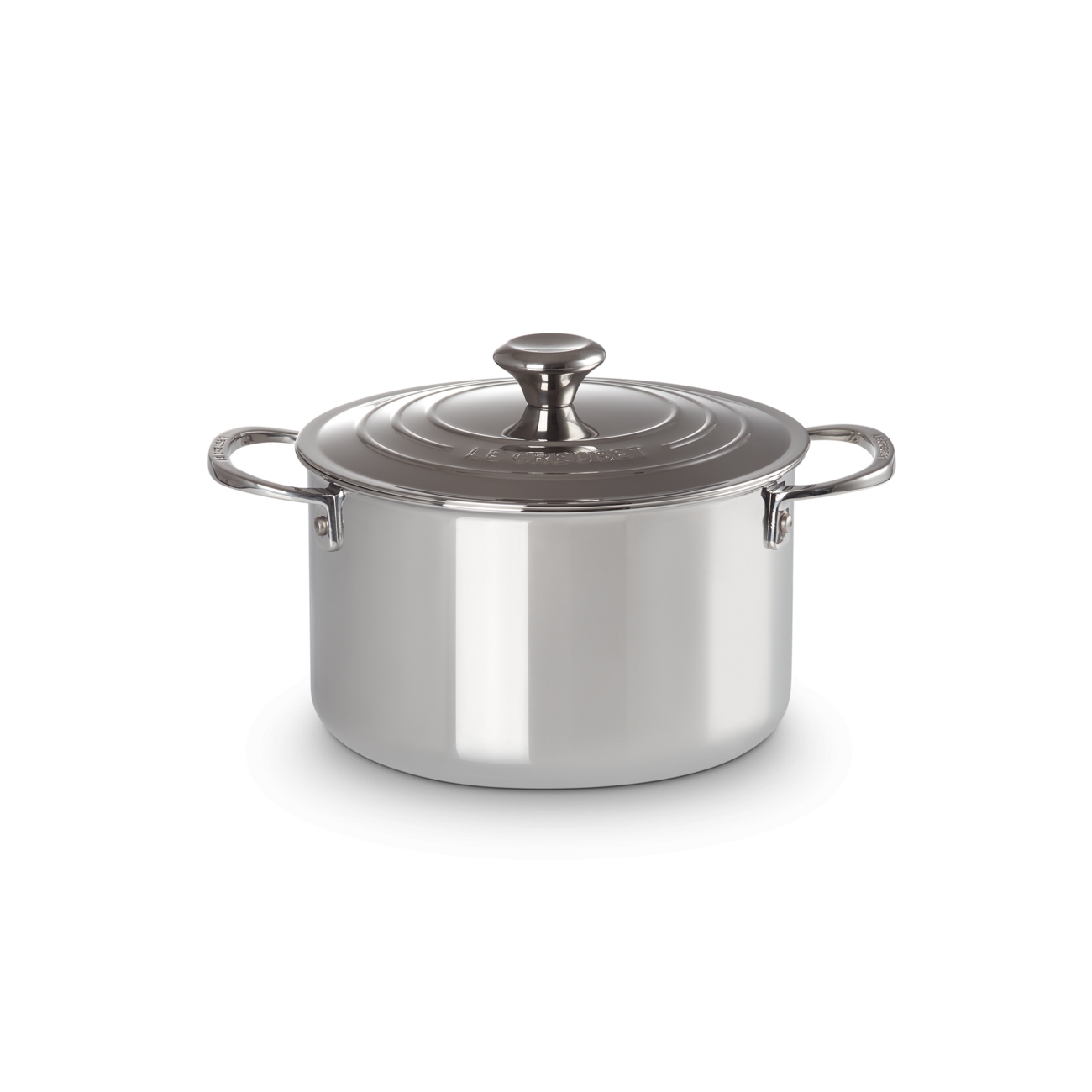 Le Creuset Stainless Steel Tall Casserole with Lid 24