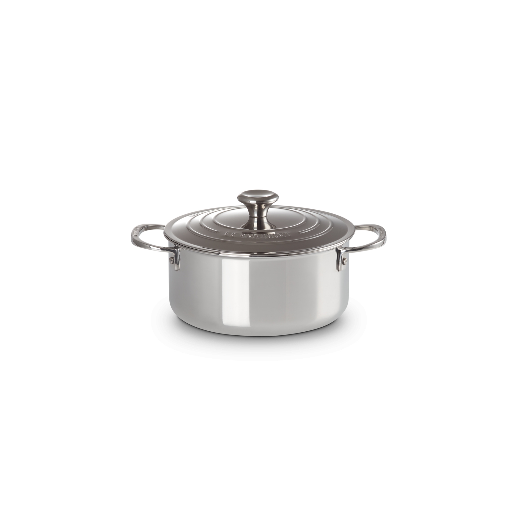 Le Creuset Stainless Steel Small Casserole with Lid 24