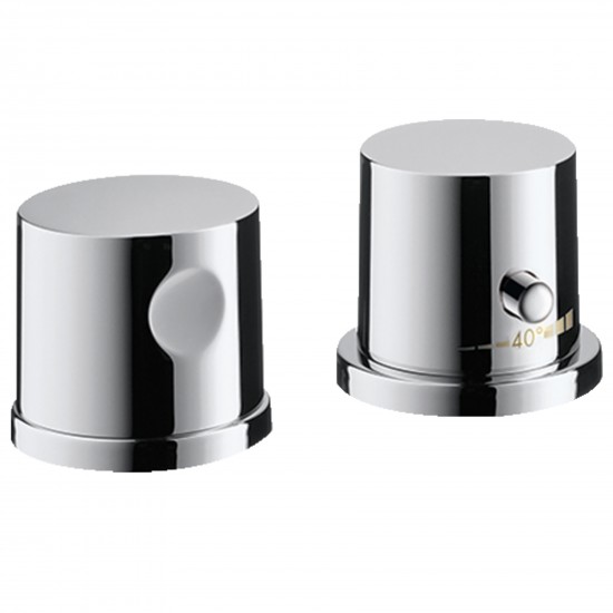 Axor Uno 2 holes deck mounted bath thermostatic