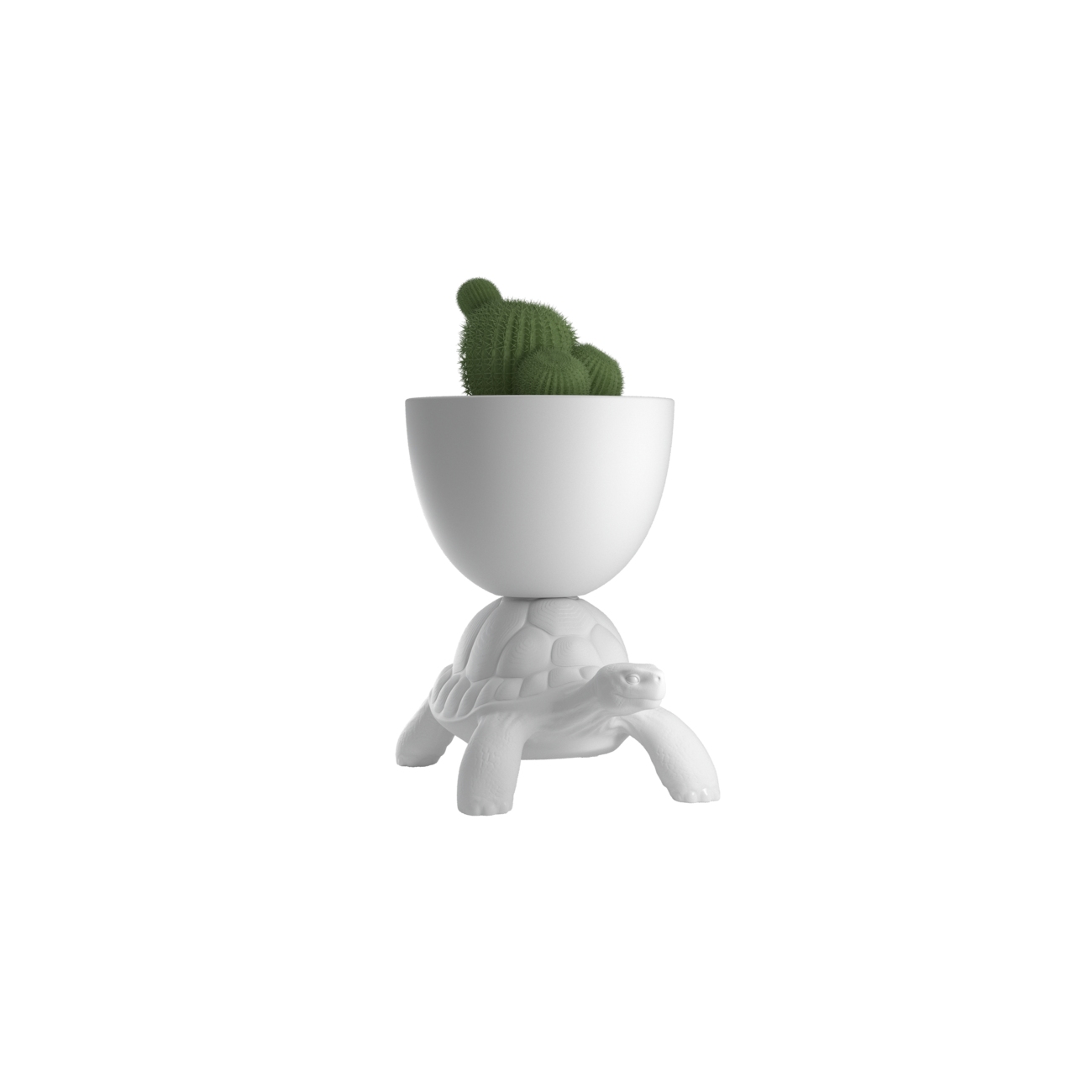 QEEBOO TURTLE CARRY PLANTER AND CHAMPAGNE COOLER