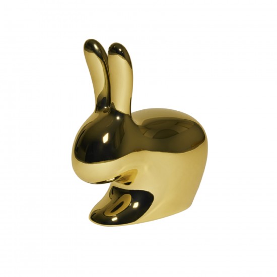 Qeeboo Rabbit Chair Metal Gold