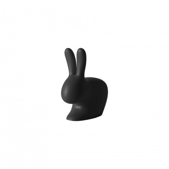Qeeboo Rabbit XS Doorstopper Black