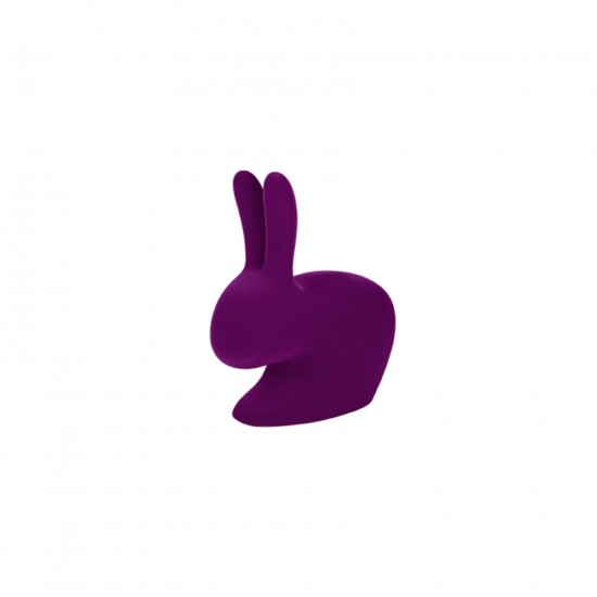 Qeeboo Rabbit XS Bookend Velvet Violet
