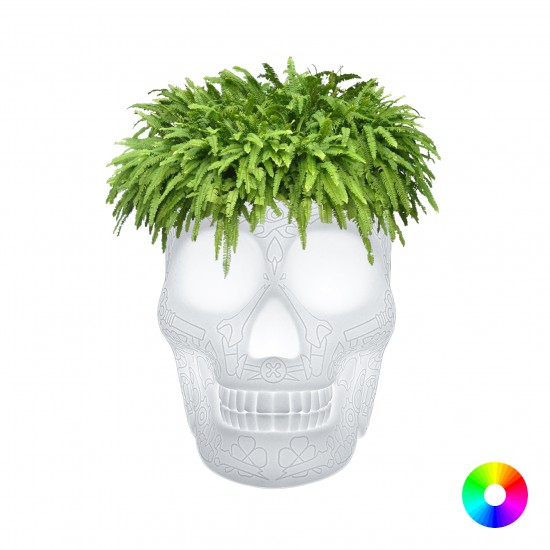 Qeeboo Mexico Planter with rechargeable LED