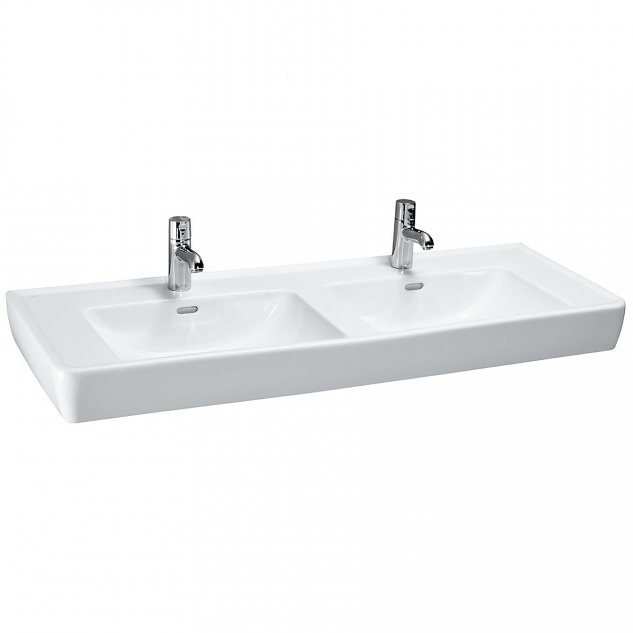 Laufen Pro A wall hung double basin
