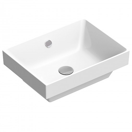Catalano New Zero semi-encased washbasin