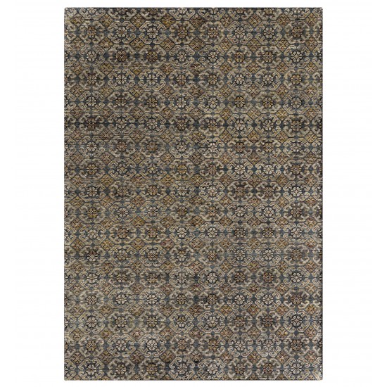 Gan Rug Hand Knotted Hidraulic Tappeto