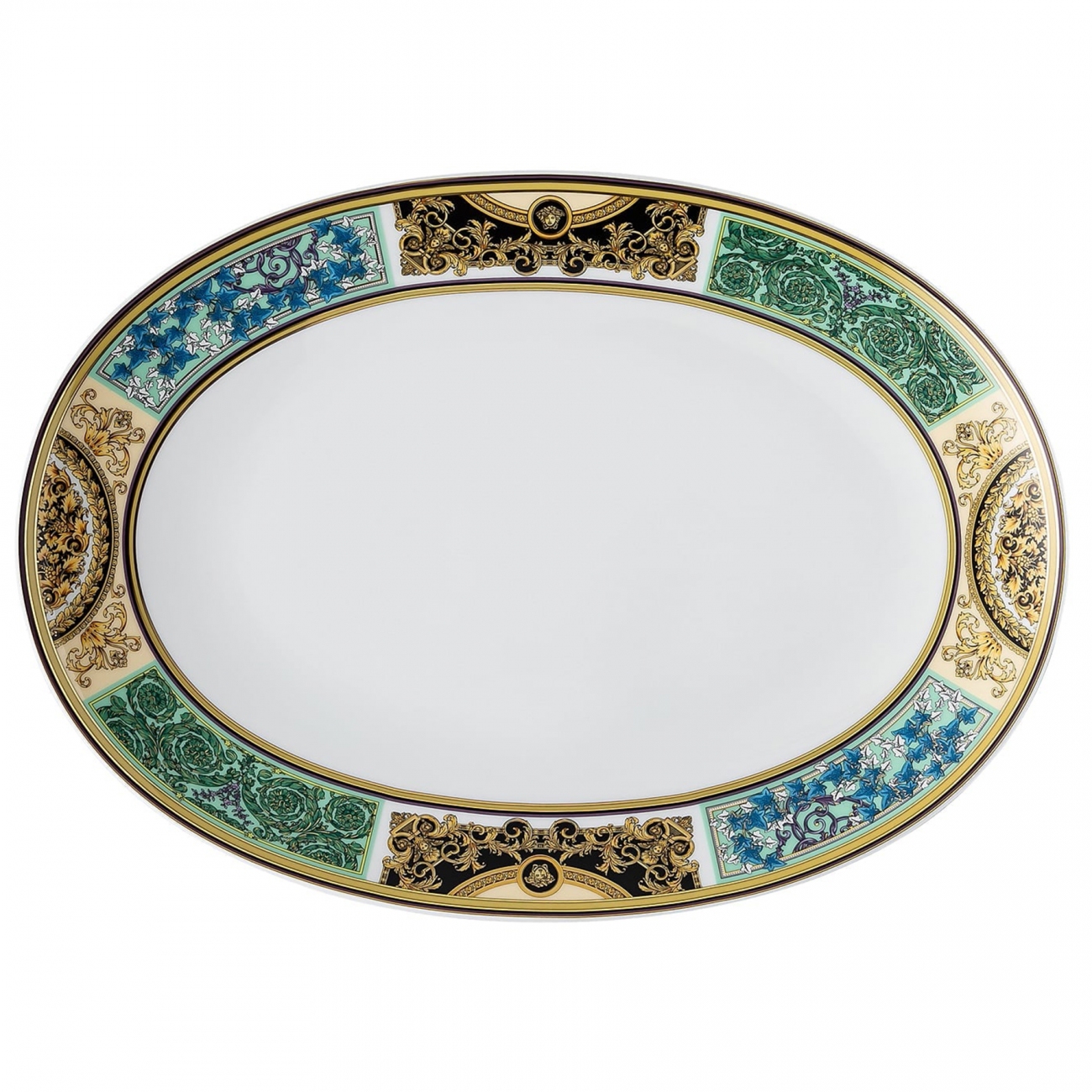Rosenthal Versace Barocco Mosaic Platter