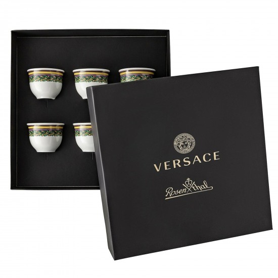 Rosenthal Versace Barocco Mosaic Set of 6 mugs small