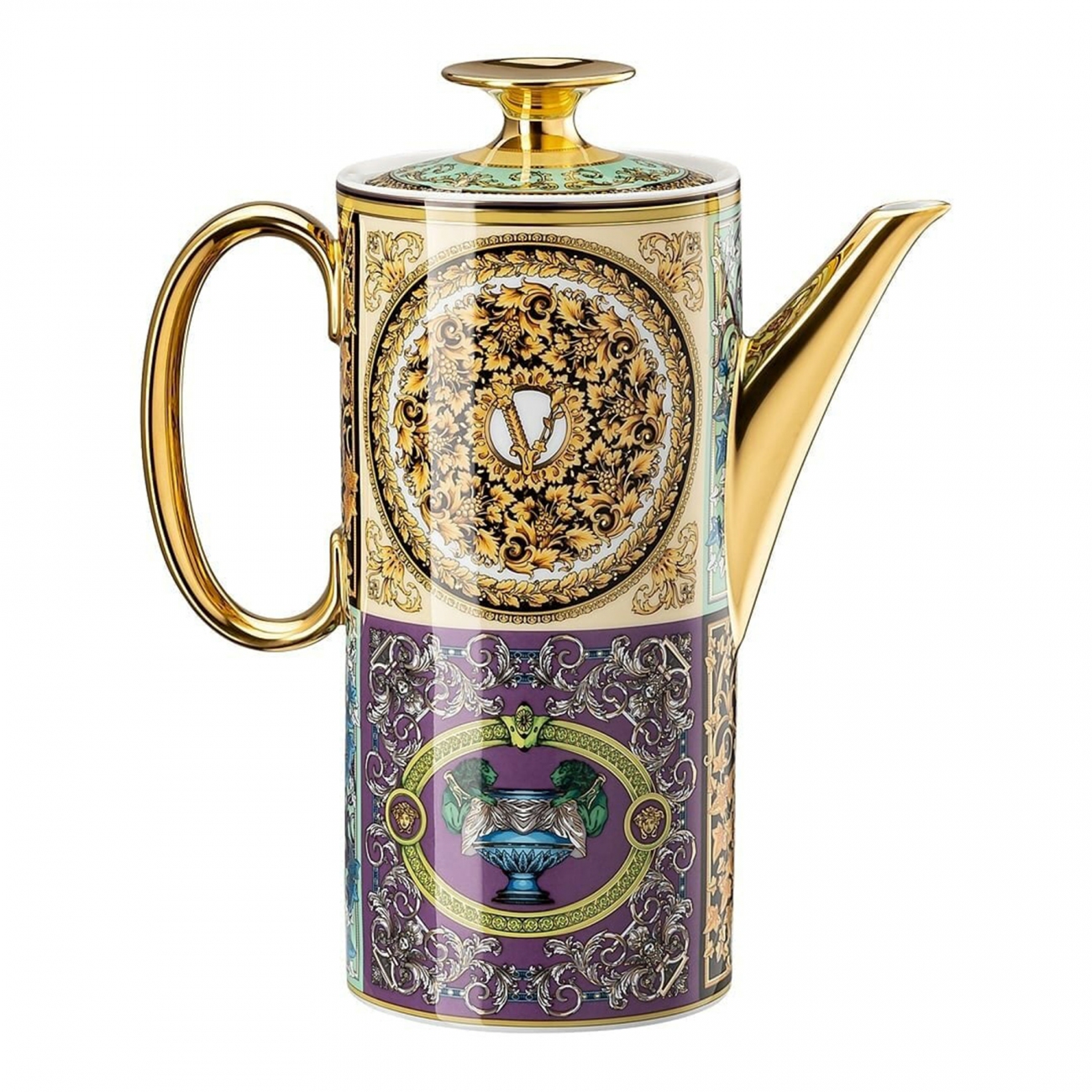 Rosenthal Versace Barocco Mosaic Coffee-pot