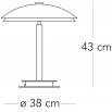 FontanaArte BIS / TRIS lampada da tavolo