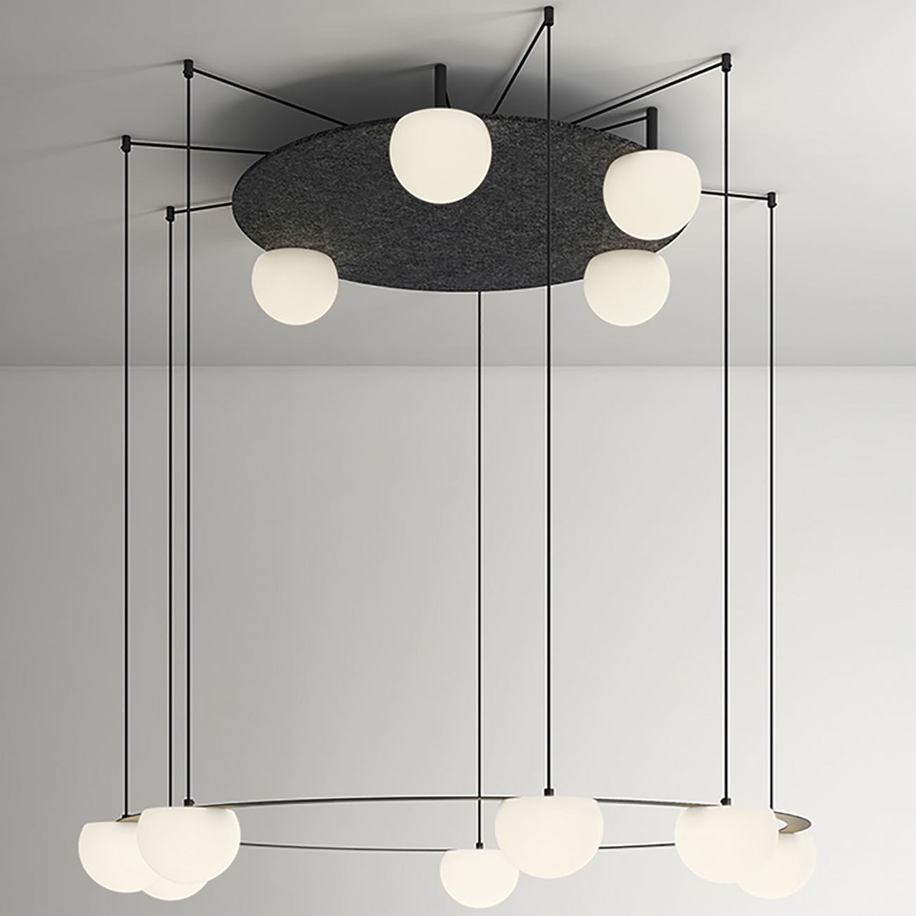 Estiluz Circ ceiling lamp