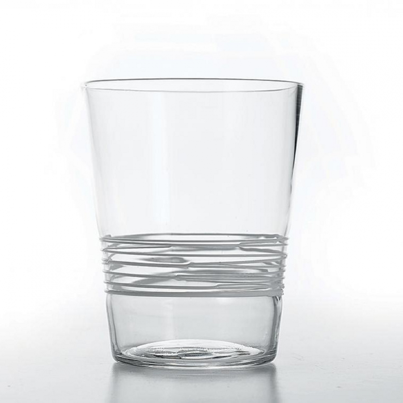 Zafferano Filante Set 6 Glass Clear