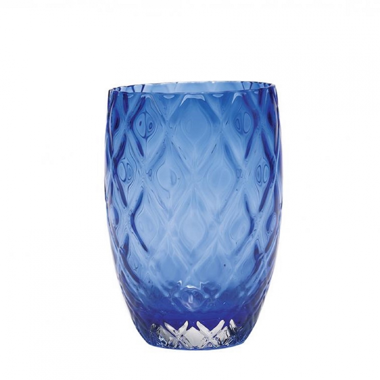 Zafferano Losanghe Set 6 Glass Blue
