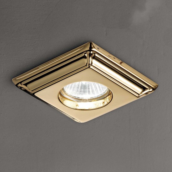 Masiero Atelier Brass & Spots lampada a soffitto