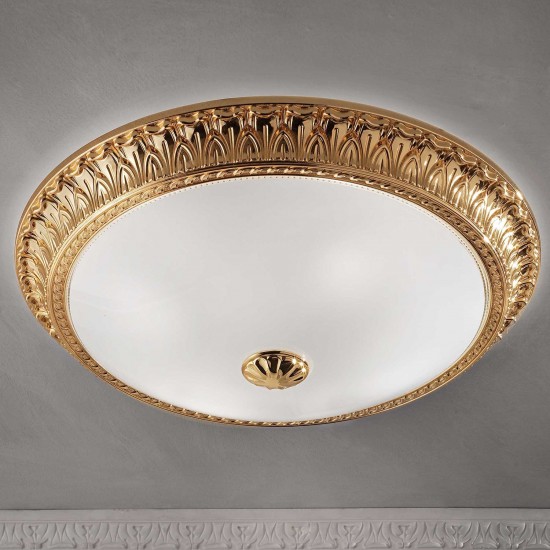 Masiero Atelier Brass & Spots ceiling lamp