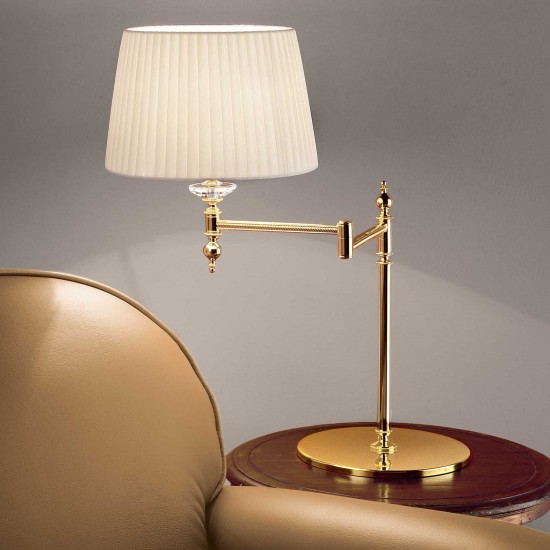 Masiero Atelier Brass & Spots lampada da tavolo