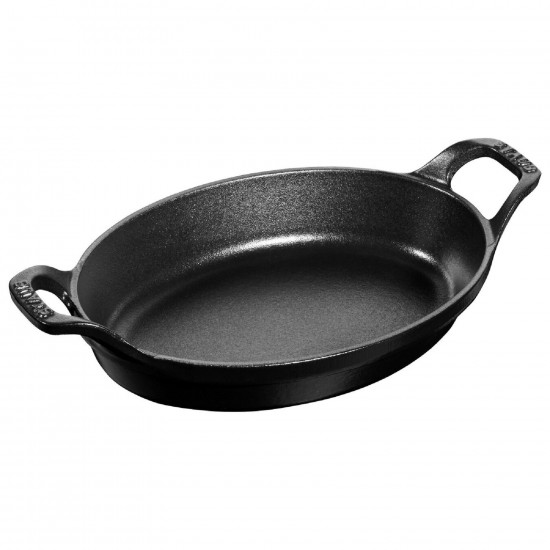 Staub Oval Baking Dish 21 Black