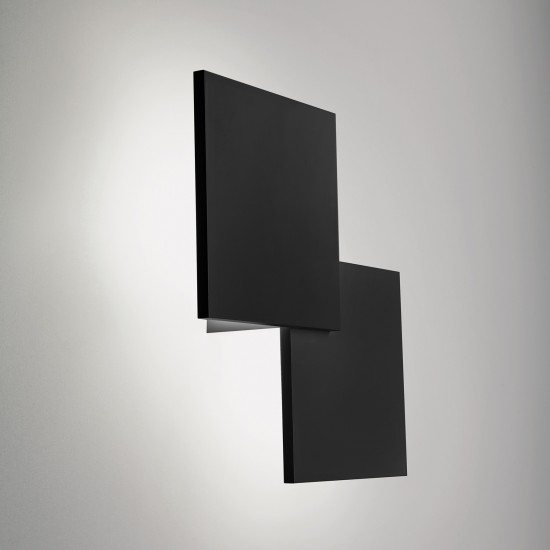 Lodes Puzzle Double Square ceiling and wall lamp