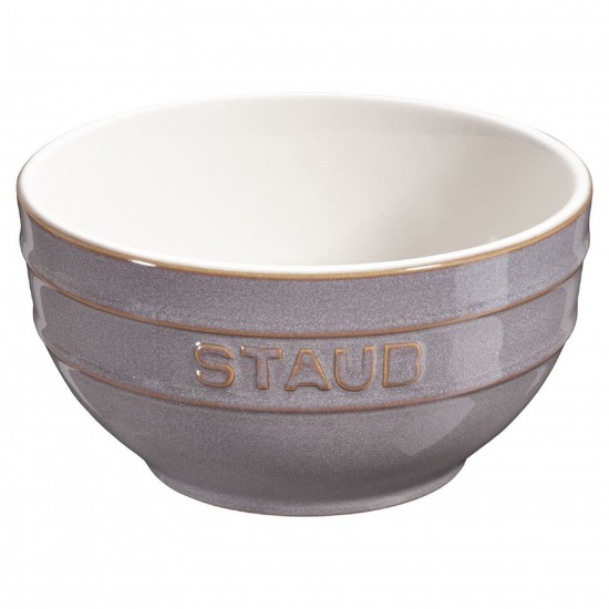 Staub Round Bowl 12 Ancient Grey