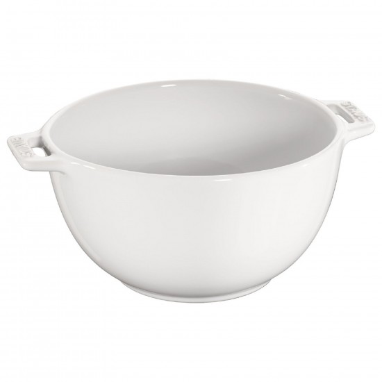 Staub Bowl with handles 18 White
