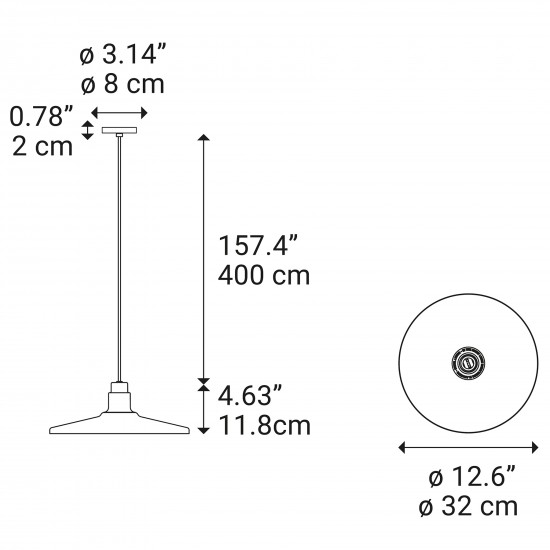 Lodes Diesel Vinyl Small suspension lamp