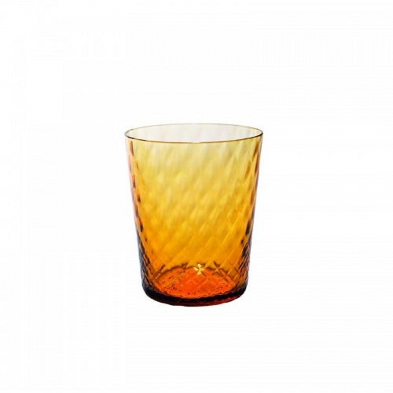 Zafferano Veneziano Set 6 Glass Amber