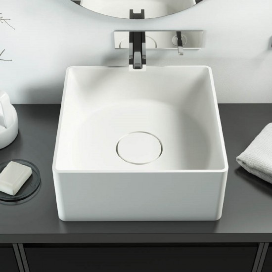 RELAX DESIGN INSIDE OUT Q CIRCLE LUXOLID WASHBASIN