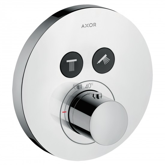 Axor ShowerSelect Round thermostatic mixer