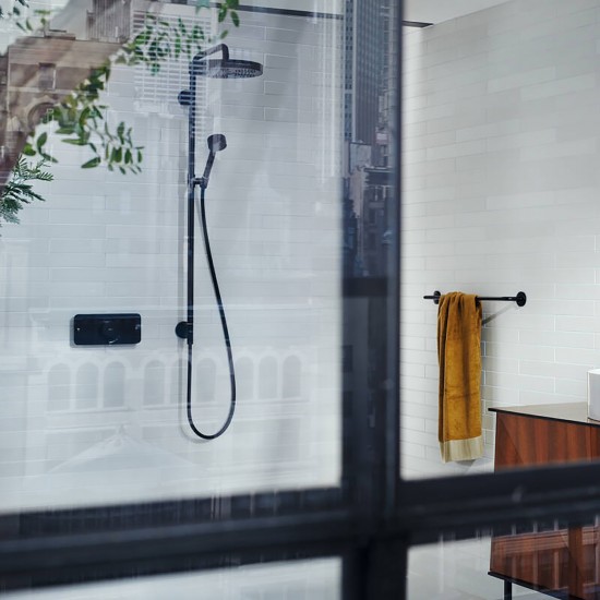 Axor One wall-mounted shower column