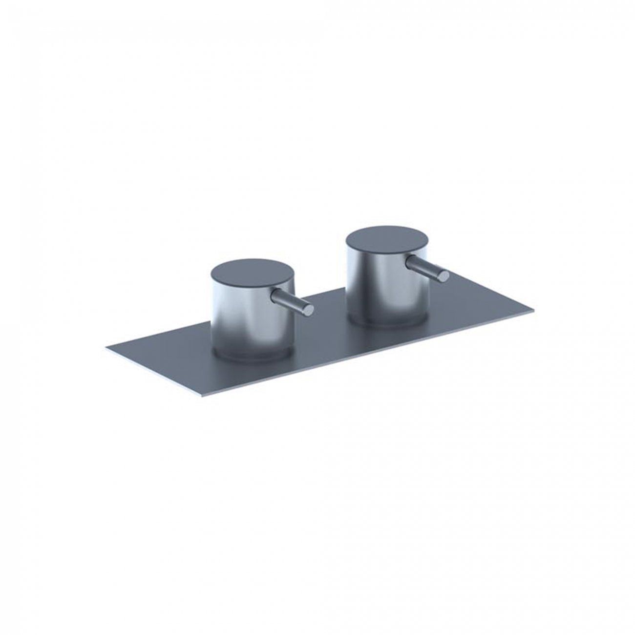 Vola BK2 Two-handle mixer for bath
