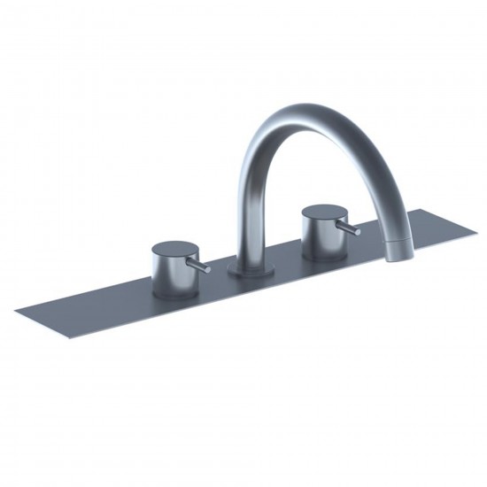 Vola BK8 Two-handle mixer for bath